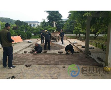 鶴壁迎賓館項目梅園鋪透水磚